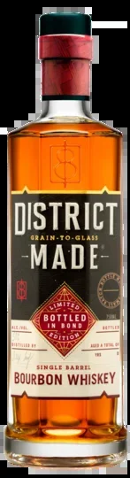 One Eight Distilling District Made Bottled In Bond Single Barrel Bourbon