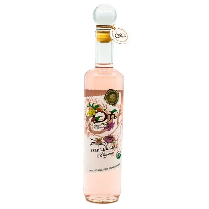 Organic Mixology Vanilla & Rose Liqueur 750ml