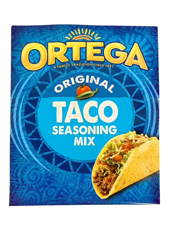 Ortega Seasoning Mix, Taco Seasoning, 1.25 Ounce (Pack Of 12)