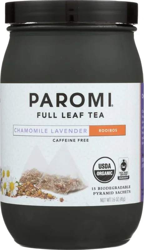 Paromi Tea Bca57107 Chamomile Lavender Tea, 6 X 15 Ct