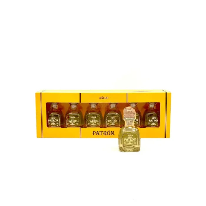 Patron Anejo Tequila 50ml 6 Pack