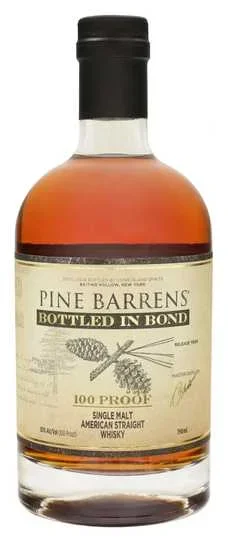 Pine Barrens Bottled In Bond Single Malt American Straight Whisky