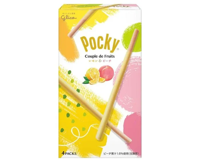 Pocky Couple De Fruits (Lemon And Peach)