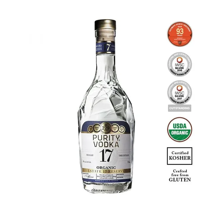 Purity Estate 17 Reserve Organic Vodka 750ml