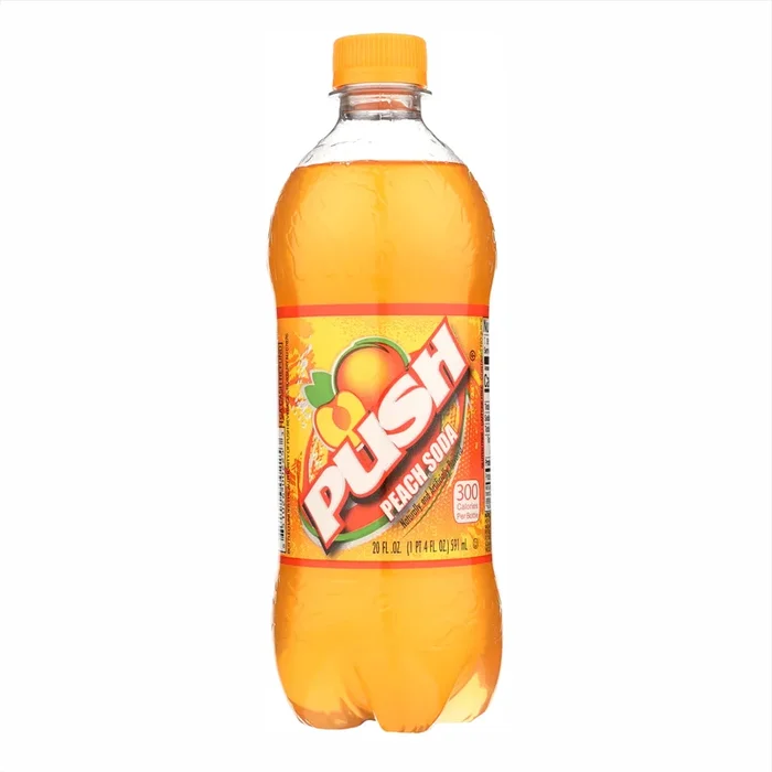 Push Beverages Peach Soda