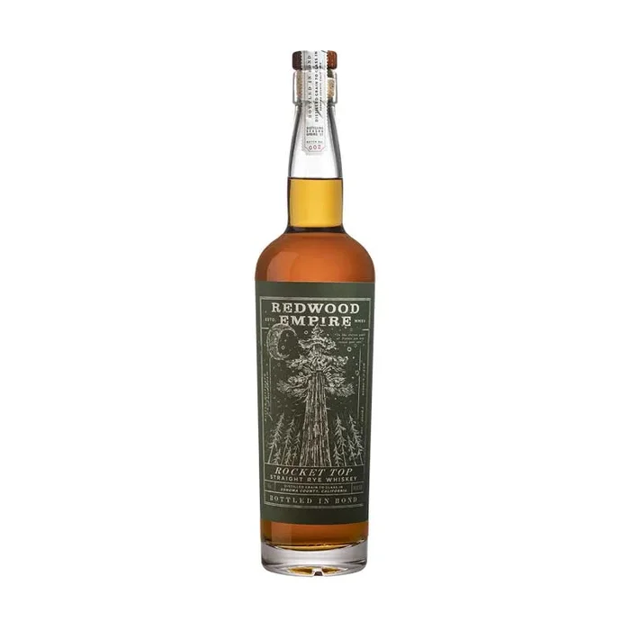 Redwood Empire Rocket Top Straight Rye Whiskey 750ml