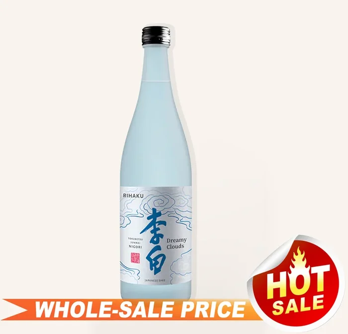 Rihaku Dreamy Clouds Tokubetsu Junmai Nigori 720ml 李白 特别纯米 濁り酒