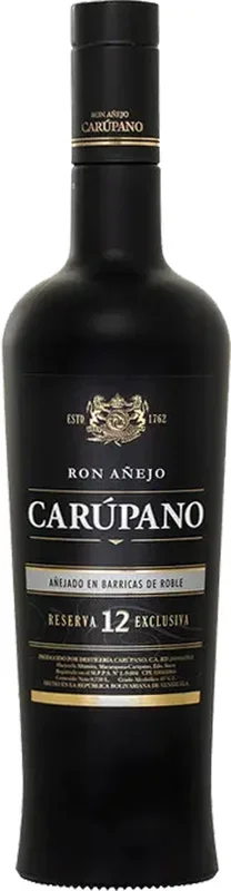 Ron Anejo Carupano Reserva Exclusiva 12 Year Old Rum 750ml