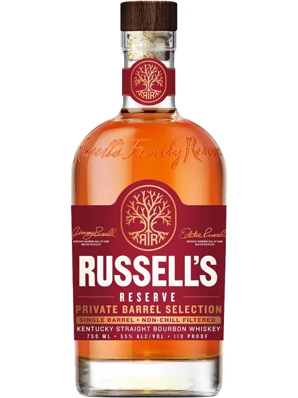 Russell’s Reserve Private Barrel Selection Bourbon Whiskey by Del Mesa Liquor #24-0511