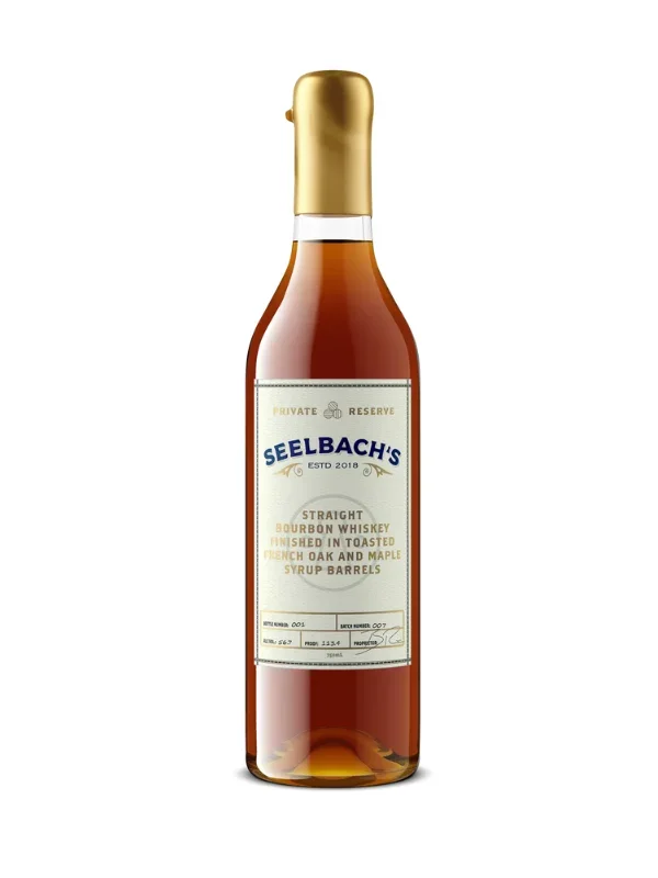 Seelbach’s Private Reserve Bourbon Whiskey Finished in Toasted French Oak and Maple Syrup Barrels Batch 8