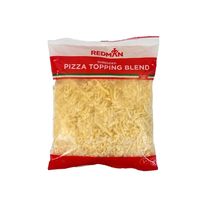 SHREDDED PIZZA TOPPING CHEESE BLEND 1KG (#110049)