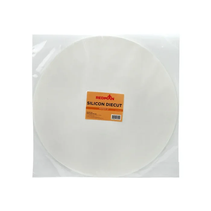 SILICON PAPER DIECUT ROUND 12″ 20PC (#102560)
