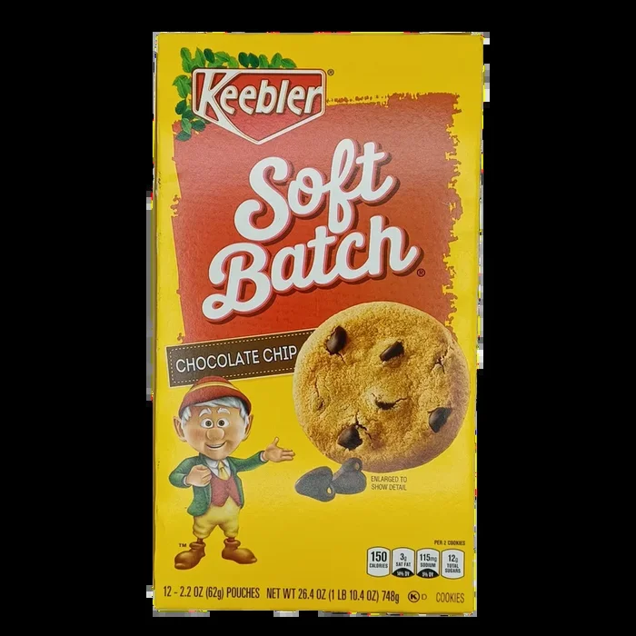 Soft Batch Choc Chip Cookies 12ct