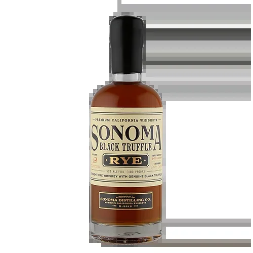 SONOMA DISTILLING BLACK TRUFFLE WHISKEY RYE SONOMA 375ML