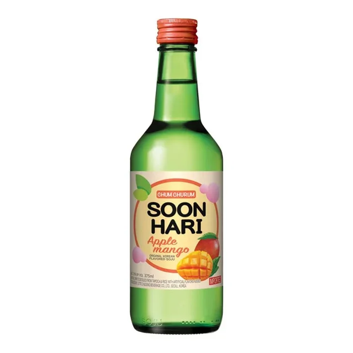 Soonhari Apple Mango Premium Infused Soju 375ml