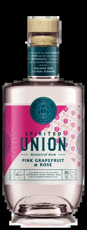Spirited Union Pink Grapefruit & Rose Spiced Rum | 700ML