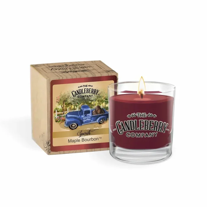 SPIRITS – Maple Bourbon™, Rocks Glass Candle (Collective)