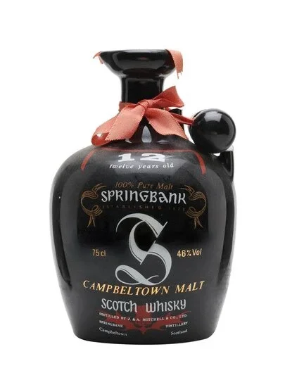 Springbank Ceramic Decanter 12 Year Old Single Malt Scotch Whisky