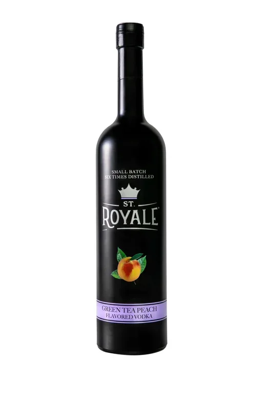 St Royale Vodka Green Tea Peach Flavored Vodka