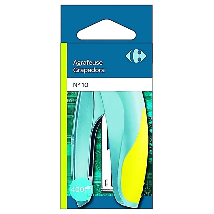 STAPLER N10 WITH 400 STAPLES (#119910)