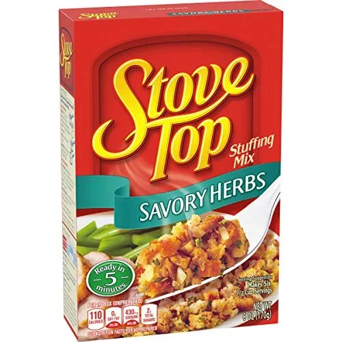 Stove Top Savory Herb Stuffing Mix (6 Oz Boxes, Pack Of 12)