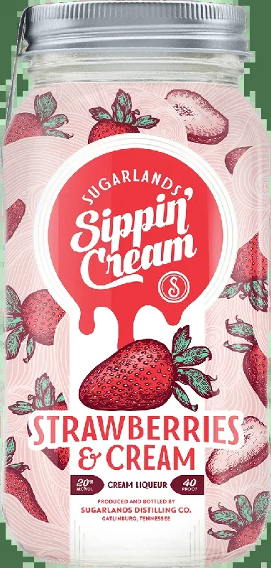 Sugarlands Strawberries & Cream Sippin’ Cream