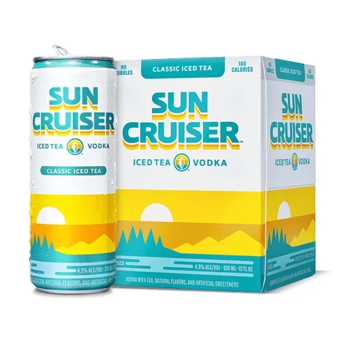 Sun Cruiser Vodka + Tea • Iced Tea 4pk-12oz