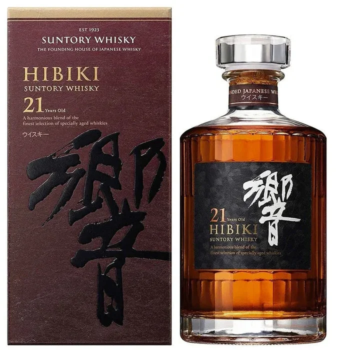 SUNTORY HIBIKI WHISKY JAPANESE 21YR 750ML
