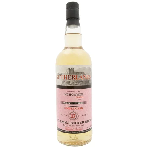 Sutherlands Inchgower Malt • 17yr