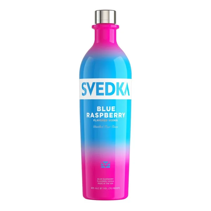 Svedka Blue Raspberry Flavored Vodka 70 1.75L