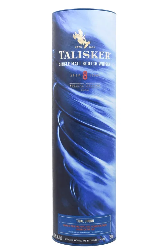 Talisker 8 Year Old Single Malt Scotch Whisky 2024 Special Release Tidal Churn