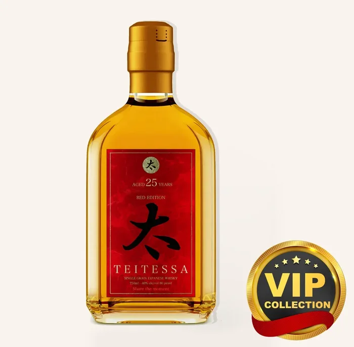 Teitessa Single Grain Whiskey Red Edition 25Yrs 太750ml