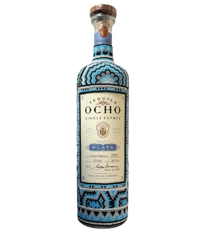Tequila Ocho Plata Huichol Art Edition 750mL