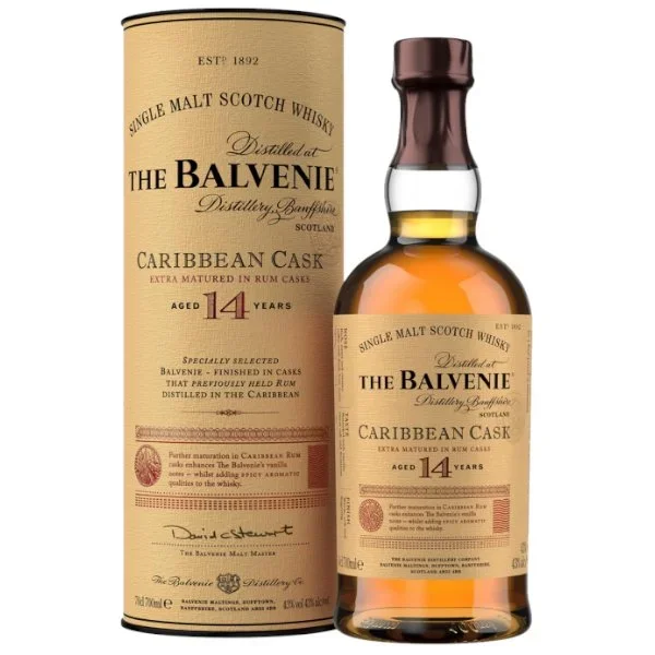 The Balvenie 14 Year Caribbean Cask 750ml