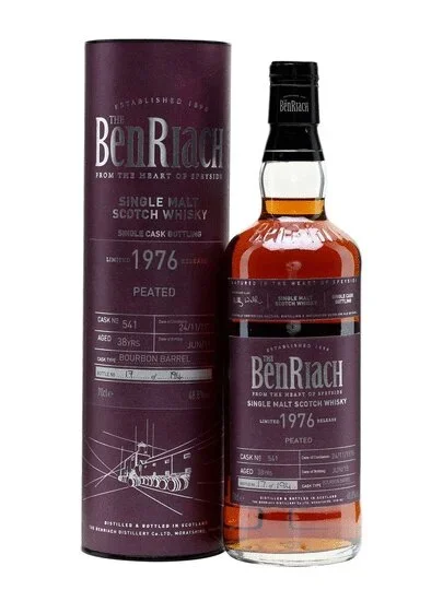 The Benriach Peated Bourbon Cask 38 Year Old Single Malt Scotch Whisky