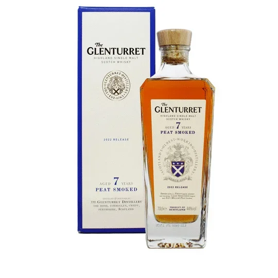 The Glenturret Peat Smoked 7 Year Old Single Malt Scotch Whisky