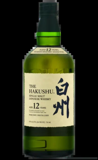 THE HAKUSHU WHISKY JAPANESE 86PF 12YR 750ML