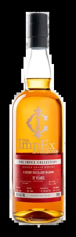 THE IMPEX COLLECTION WHISKEY SINGLE GRAIN JAPAN 17YR 750ML