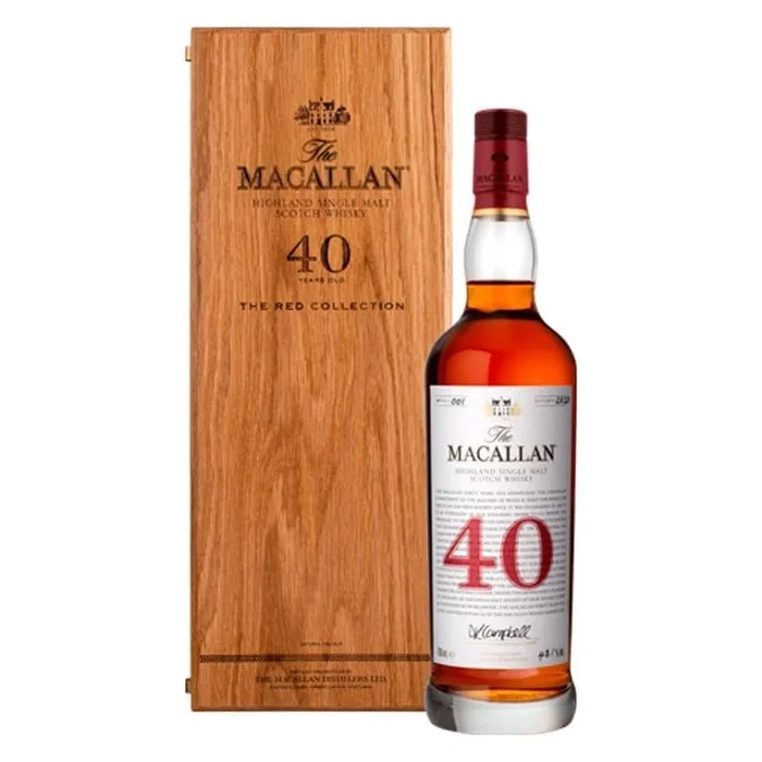 The Macallan The Red Collection 40 Year Scotch Whiskey 700ml