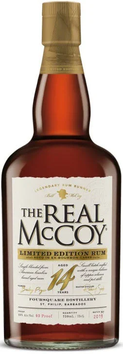 The Real Mccoy Rum 14 Year Limited Edition