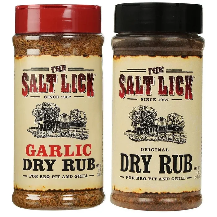 The Salt Lick Original Bbq And Garlic Dry Rub 12 Oz – 2 Pack