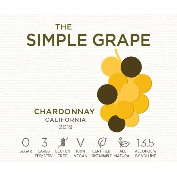 The Simple Grape California Chardonnay 750ml