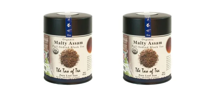 The Tao Of Tea, Malty Assam Black Tea, Loose Leaf, 3.5-Ounce Tins (Pack Of 2)
