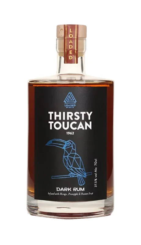 Thirsty Toucan Dark – Mango, Pineapple & Passion Fruit Rum | 700ML