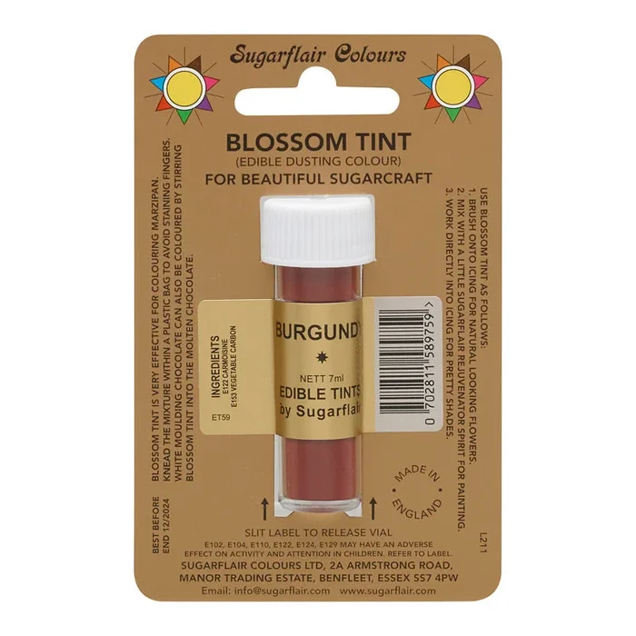 TINT COLOR DUSTING POWDER – BURGUNDY D118 7ML (#53822)