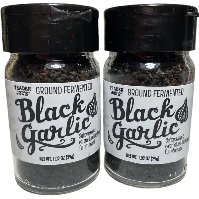 Trader Joe’S Ground Fermented Black Garlic, 1.02 Oz (Pack Of 2)