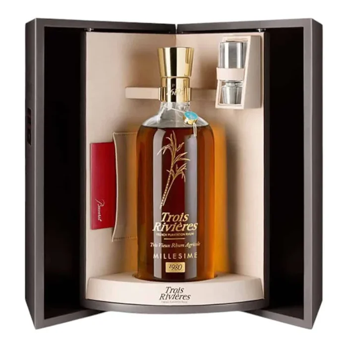 Trois Rivières Millésime 1980 Carafe Baccarat Rum | 700ML