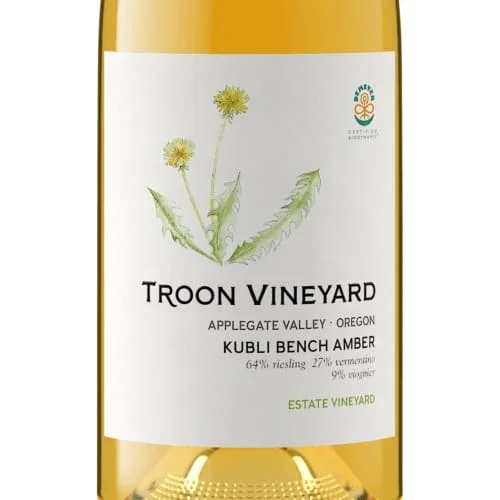 Troon Vineyard 2020 Kubli Bench Amber