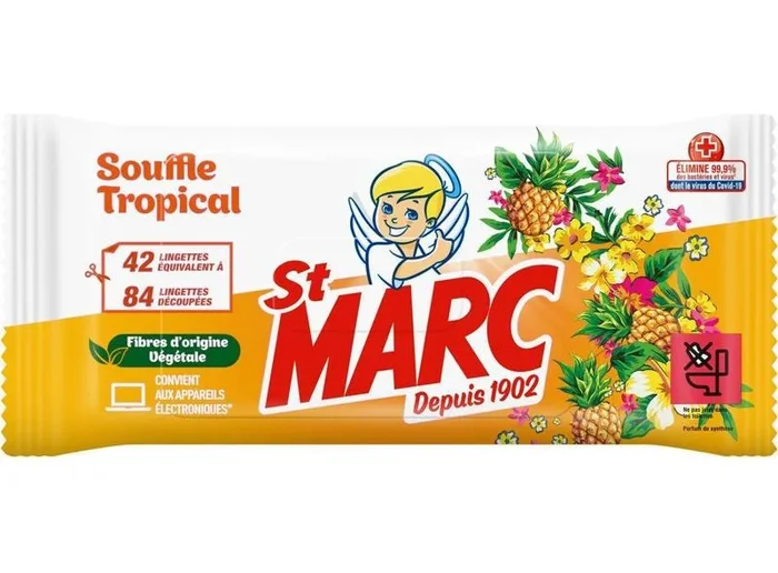 TROPICAL BREATH CLEANING WIPES 42PC (#119629)