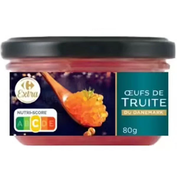 TROUT EGGS FISH 80G (#116292)